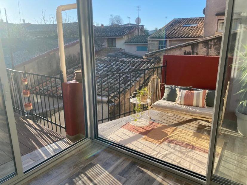 Maison Plein Sud Sur Les Toits Au 2 Terrasses Montagnac  Eksteriør bilde