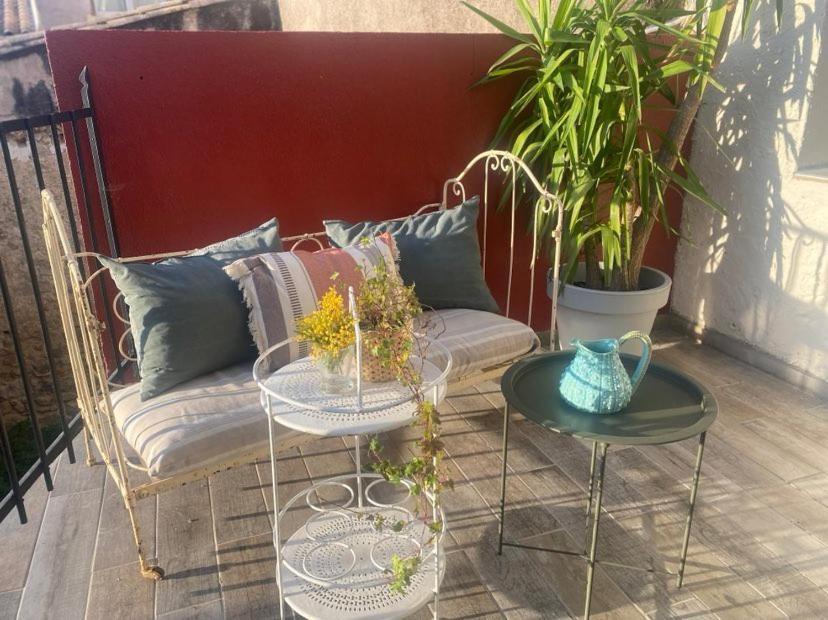 Maison Plein Sud Sur Les Toits Au 2 Terrasses Montagnac  Eksteriør bilde