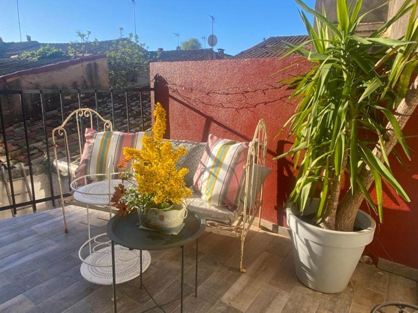Maison Plein Sud Sur Les Toits Au 2 Terrasses Montagnac  Eksteriør bilde